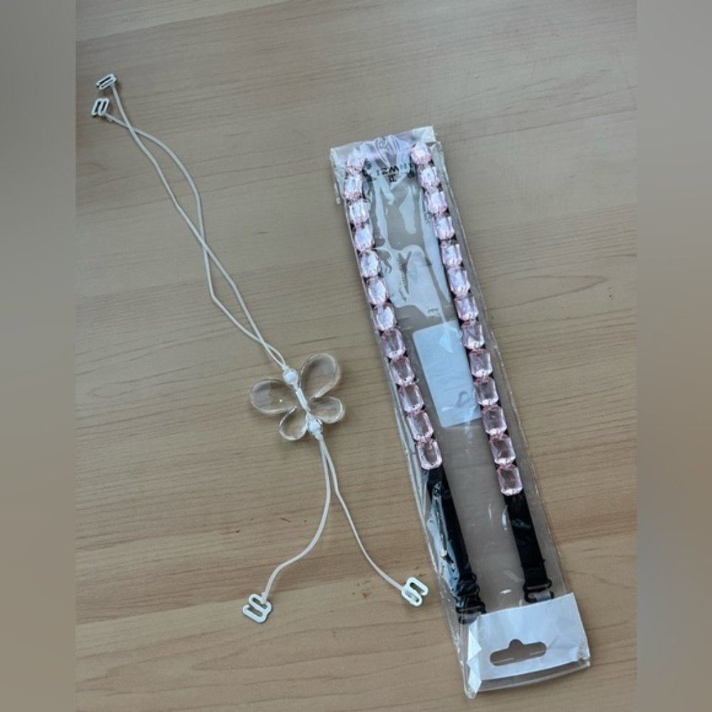 2 new bra straps for convertible bras